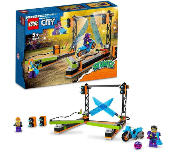 LEGO City 60340 Wyzwanie kaskaderskie: ostrze - 1041300 - zdjęcie